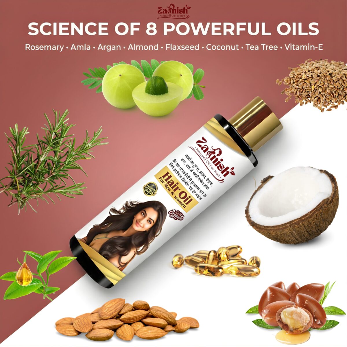 Zanish Natural Oil For Hair - Image 6